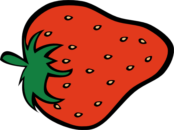 Strawberry At Vector Transparent Image Clipart