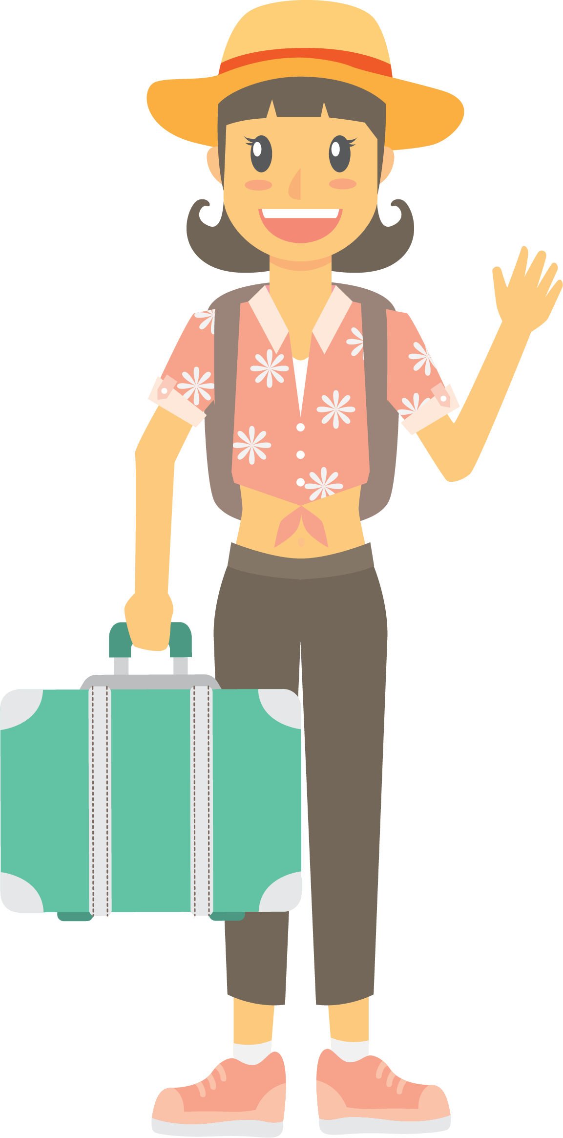 On Summer Seaside Holidays Infographic In Tourism Clipart