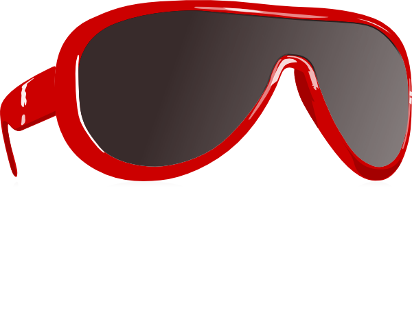 Red Sunglasses Vector Free Download Png Clipart
