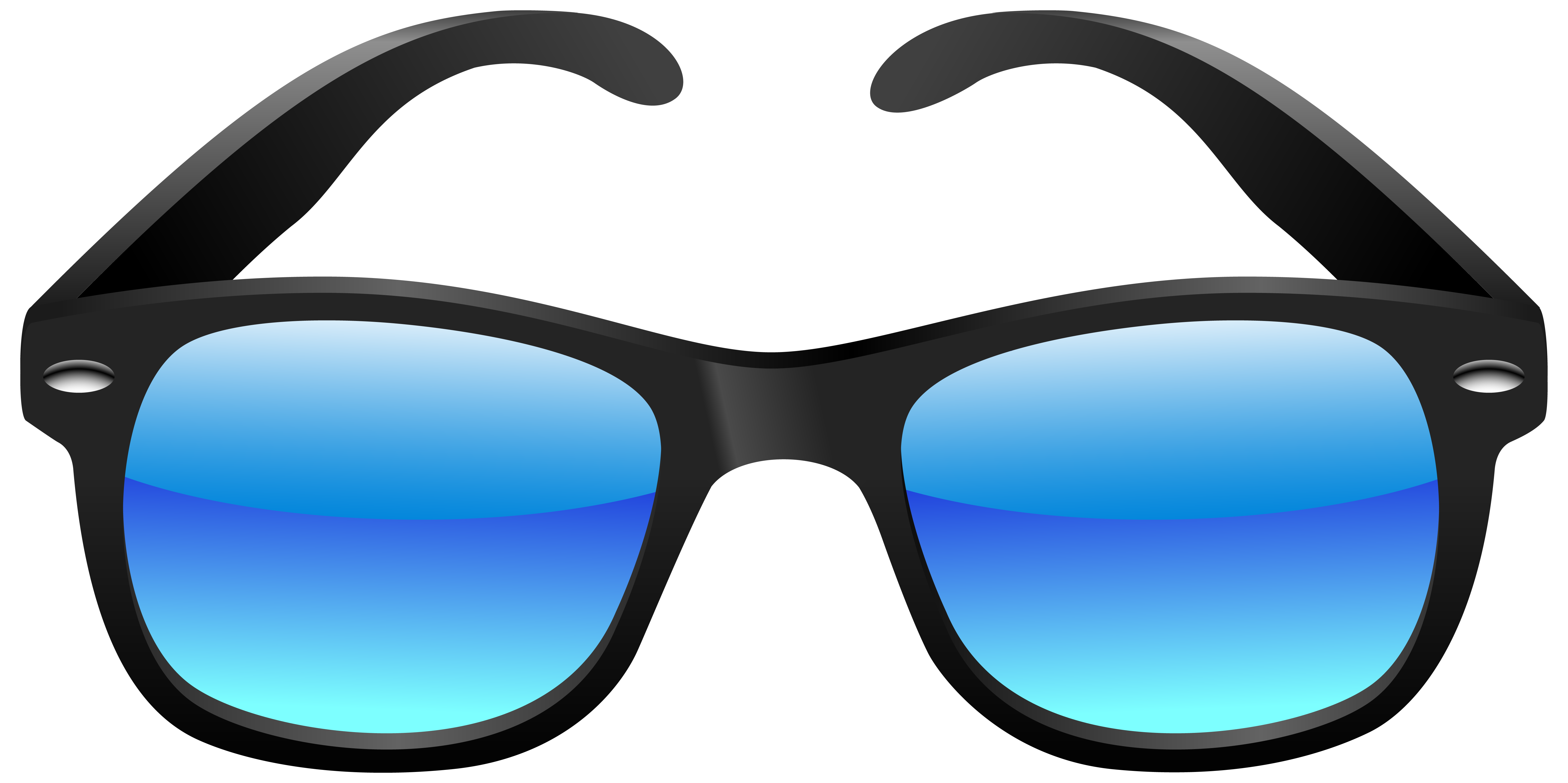 Black And Blue Sunglasses Image Hd Photo Clipart
