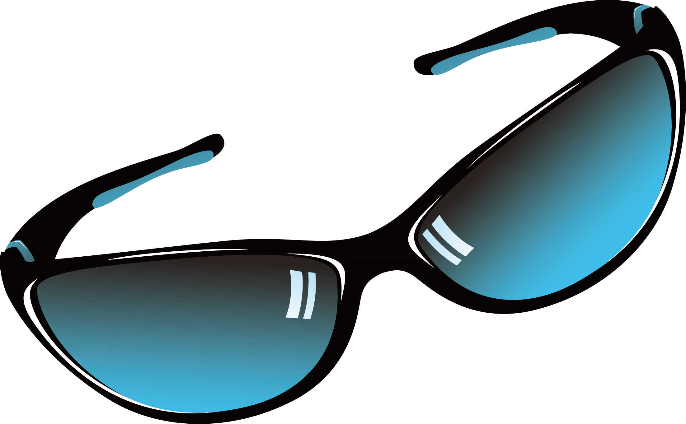 Blue Sunglasses Sun Glasses, Accessories Goggles Clipart