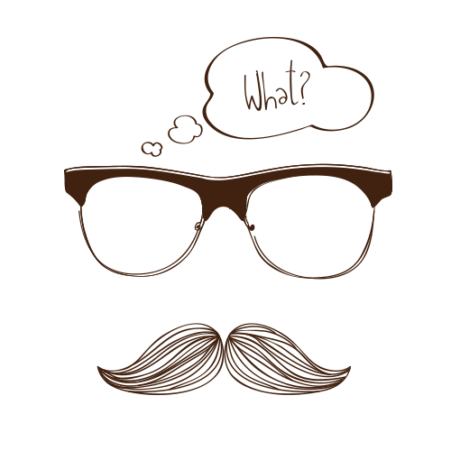 With Moustache Drawing Mustache Glasses Free PNG HQ Clipart