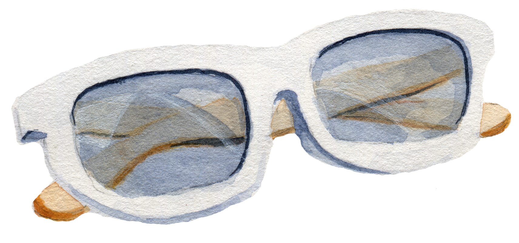 Goggles Sunglasses Glasses Hand-Painted Free Clipart HD Clipart