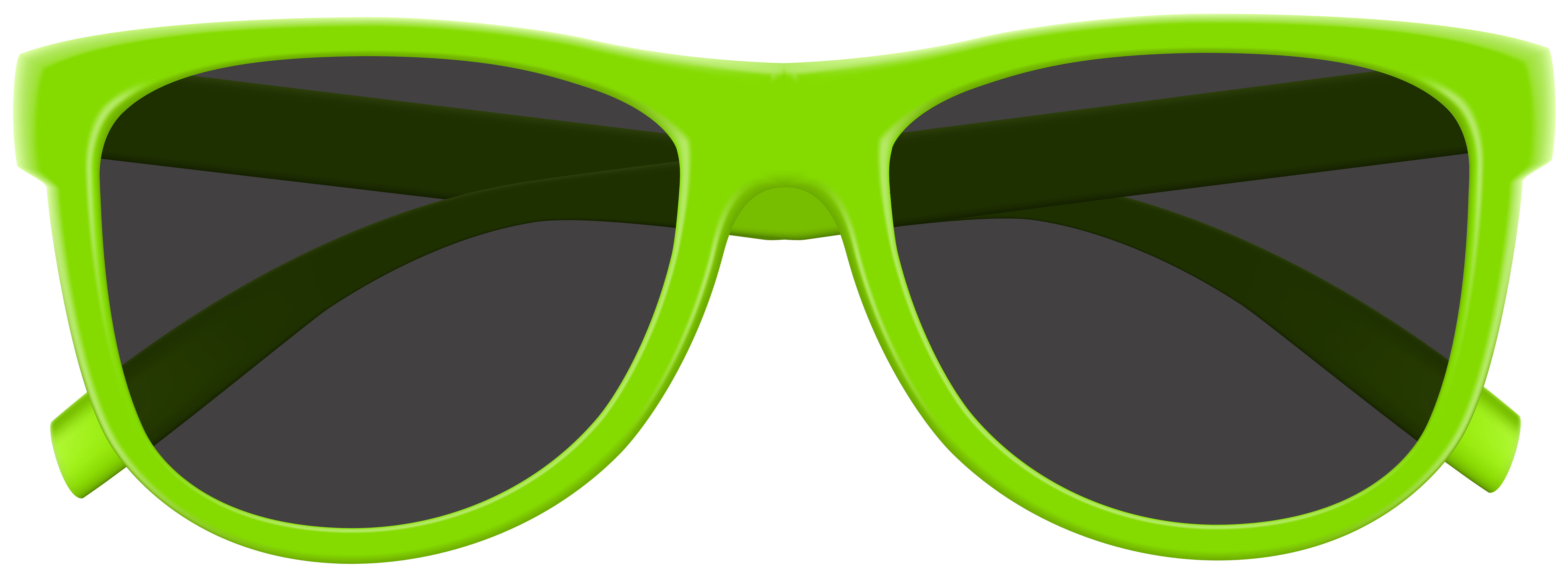 Green Goggles Sunglasses PNG Download Free Clipart
