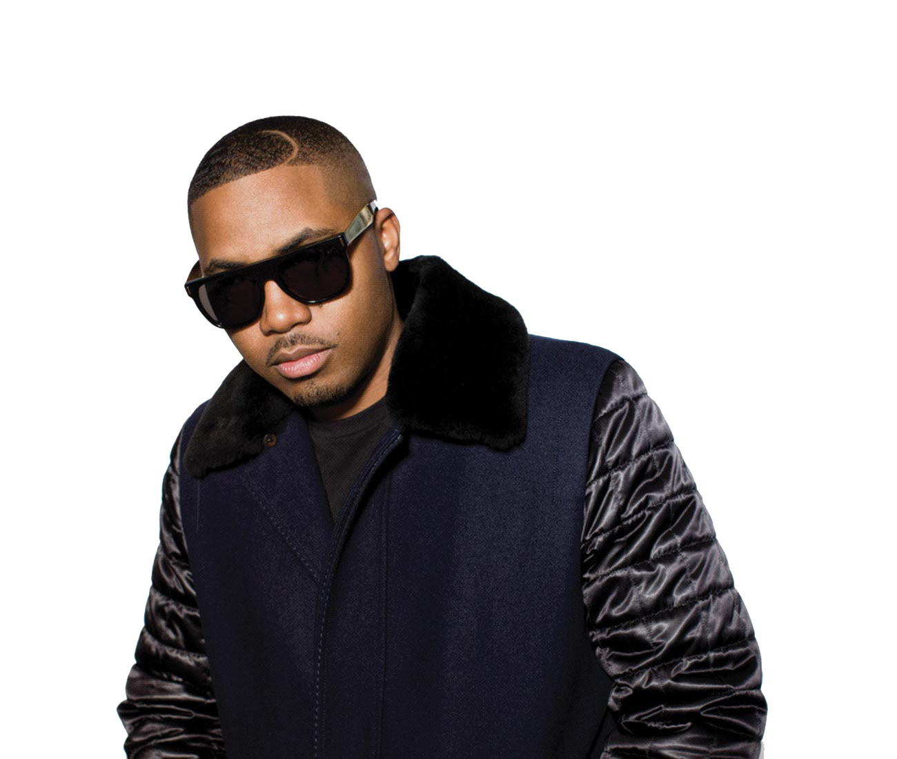 Hair Nas Hairstyle Barber Rapper PNG File HD Clipart