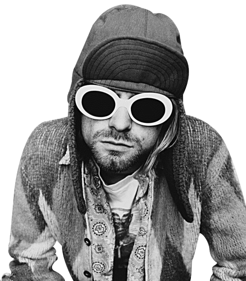 Utero Suicide Grunge Cobain Of Bleach Nirvana Clipart