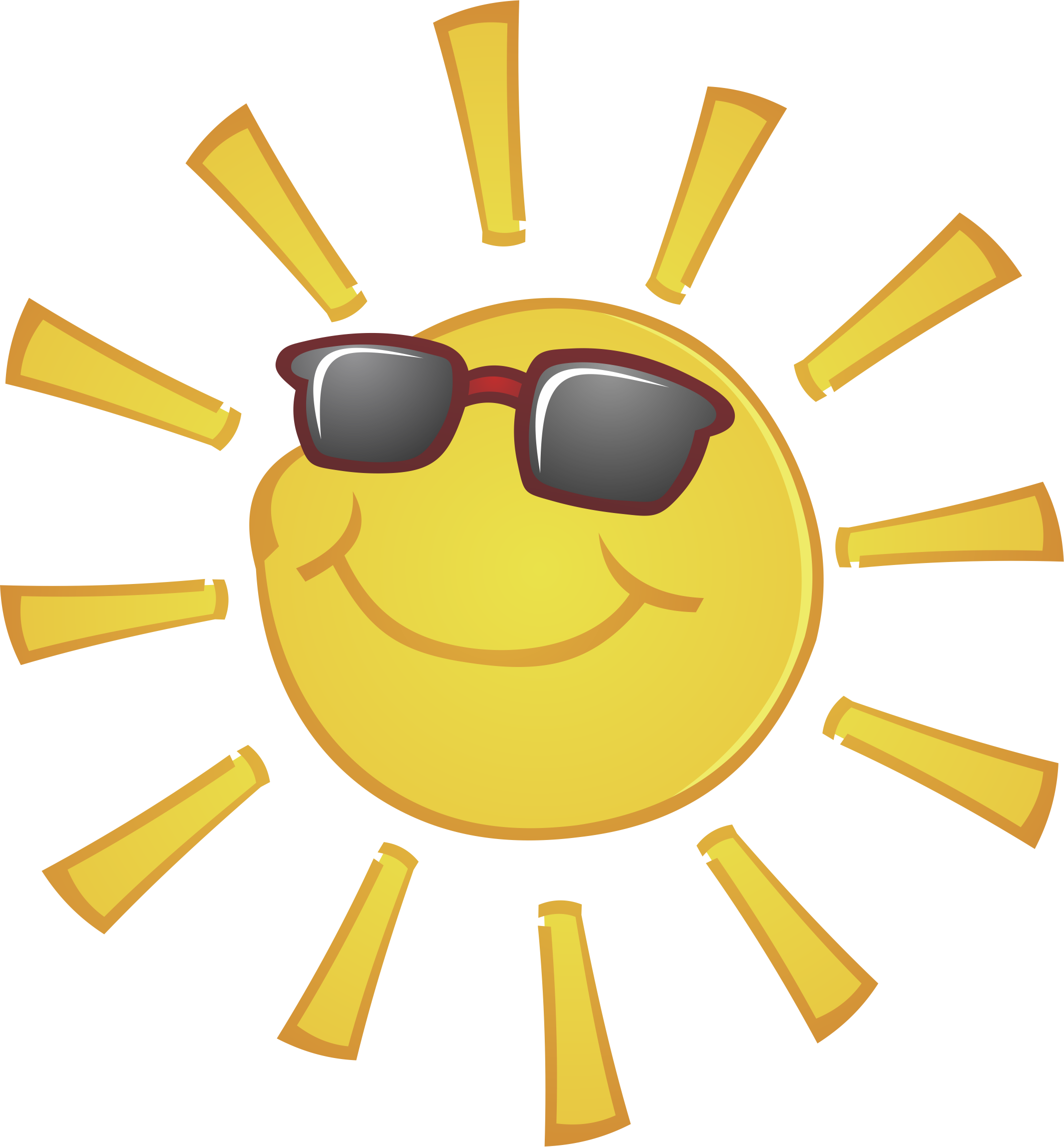 Sunglasses Sun With Free Download PNG HD Clipart