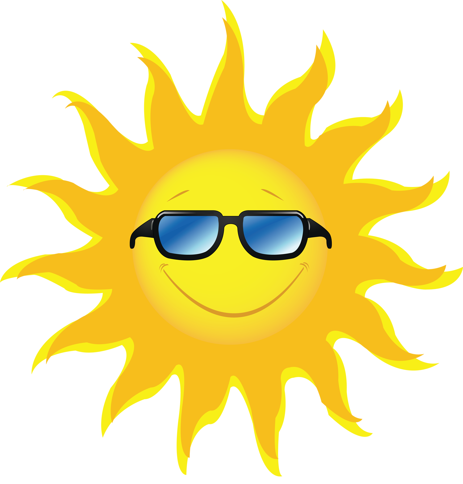 Sunglasses Sun Illustration Content Stock Cool Clipart