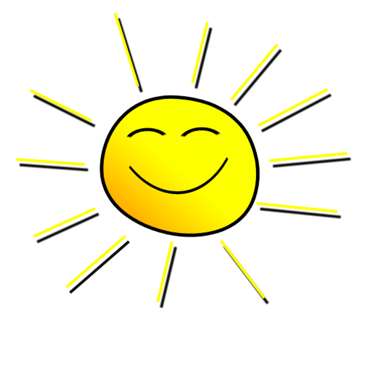 Smiling Sunshine Transparent Image Clipart