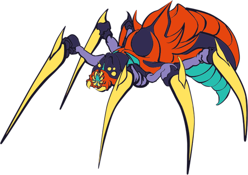 Spider Monster Clipart