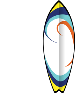 Tropical Surfboard Surfing Surf Pictures Of 2 Clipart
