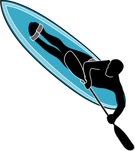 Waveski Sport Symbol Clipart