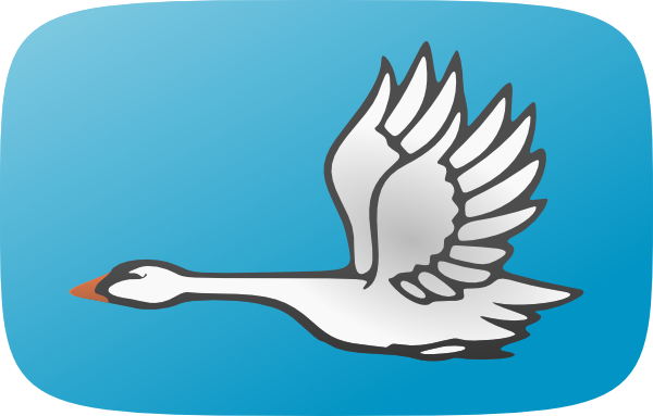 Flying Swan Free Download Png Clipart