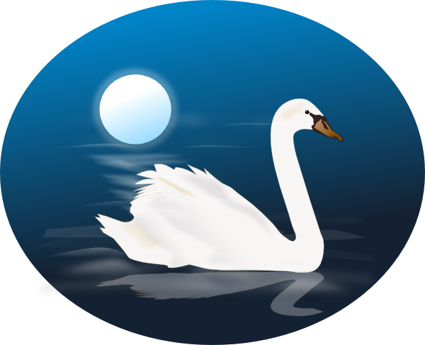 2 Swans Png Images Clipart