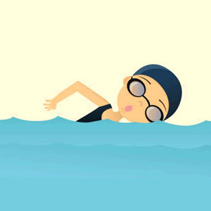 Boy Swimmer Kid Download Png Clipart