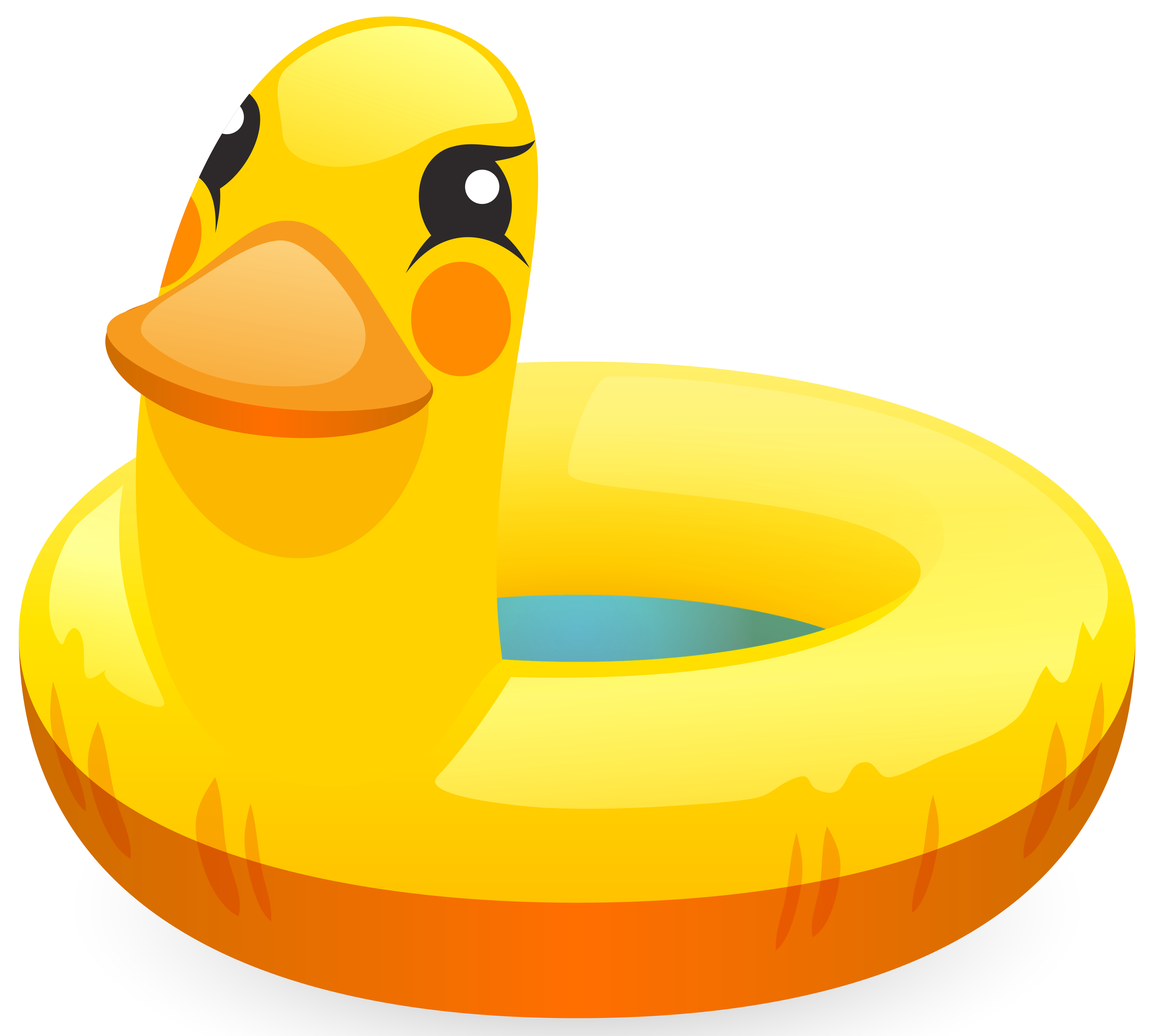 Swim Ring Duck Pool Swimming Download Free Image Clipart