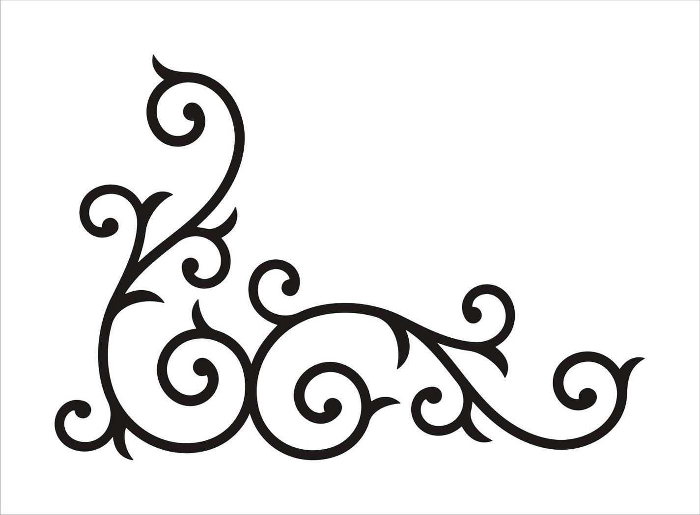 Swirl Corner To Use Resource Free Download Png Clipart