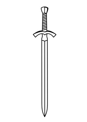 Two-Edged Sword Clipart