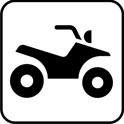 Of For Motorcycle Lane Sign Clipart