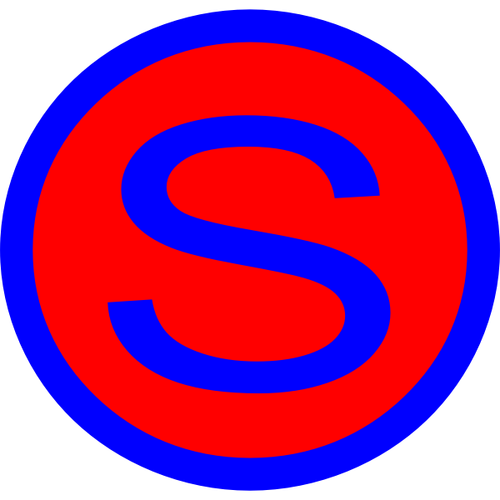 S Letter Symbol Clipart