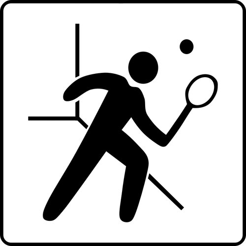 Of Squash Facilities Available Sign Clipart