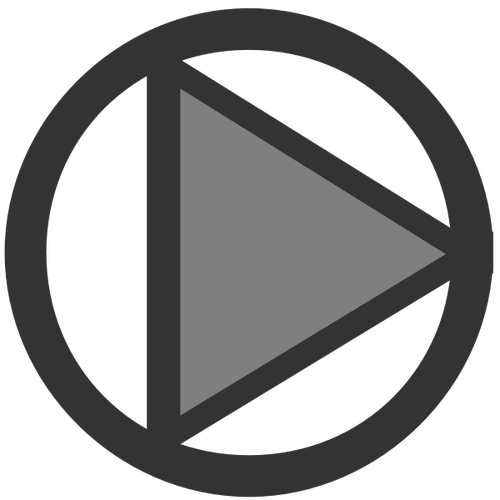 Play Button Audio Symbol Clipart