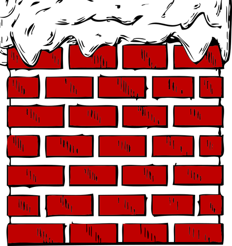 Chimney With Snow Clipart