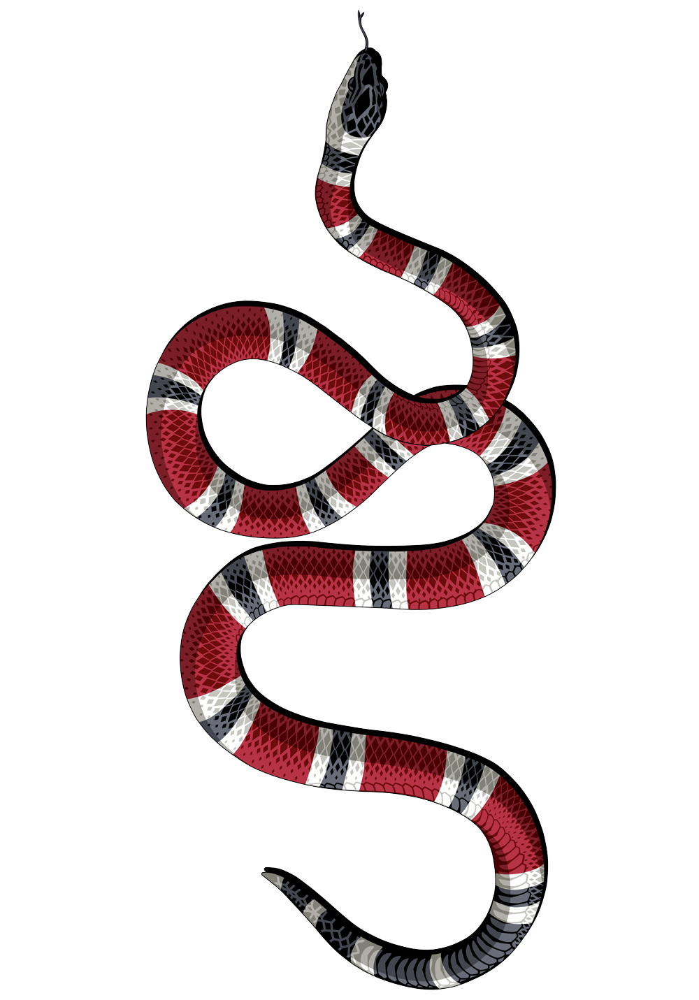 Decal Kingsnakes Gucci Sticker Serpent PNG Free Photo Clipart