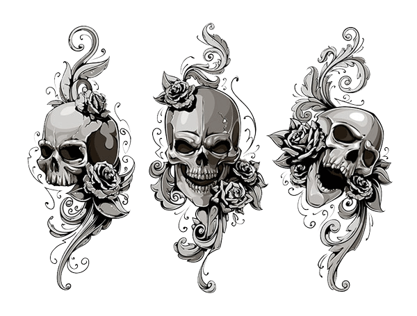 Tattoos School Old Skull (Tattoo) Human Symbolism Clipart