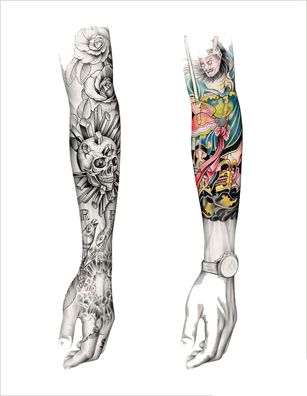 Tattoo Arm Sleeve Free Download Image Clipart
