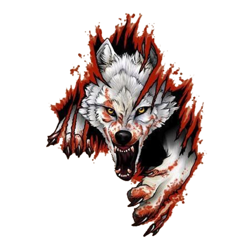 Tattoo Art Avatar Sleeve Werewolf Free Download PNG HQ Clipart