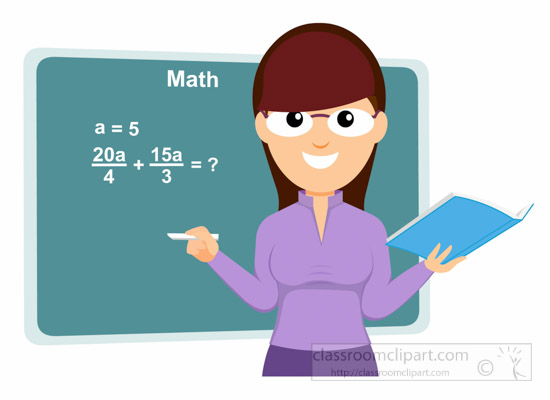 Math Teacher Transparent Image Clipart