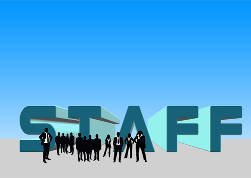 Staff Image Clipart