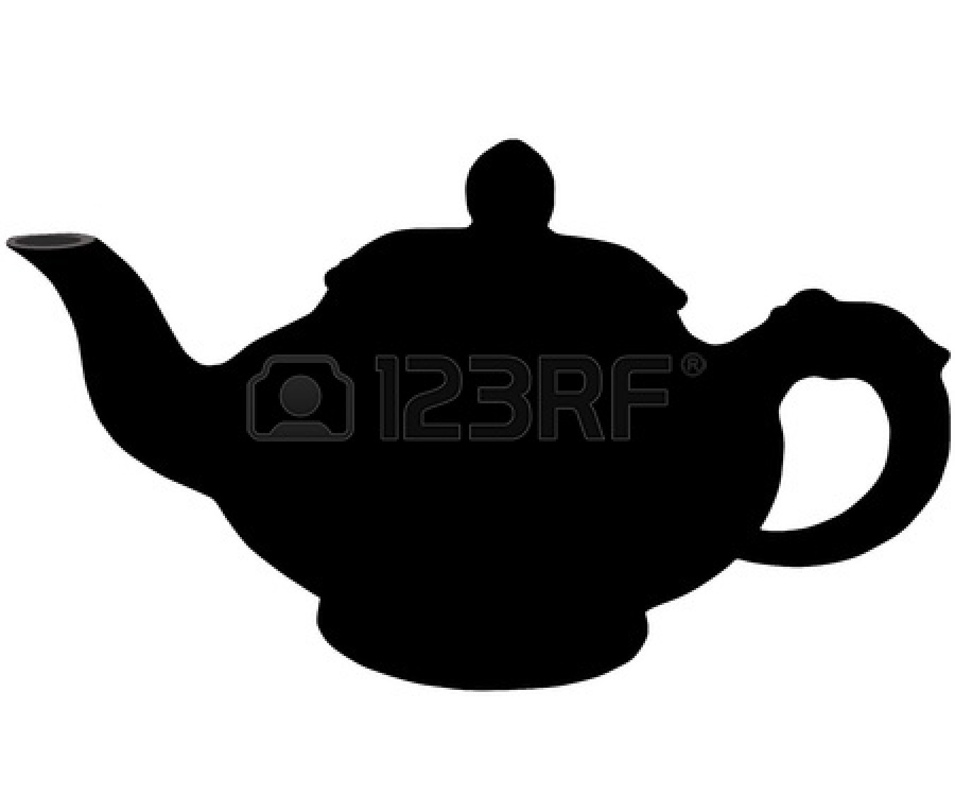 Teapot Silhouette Hd Image Clipart