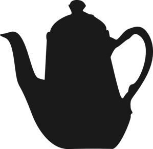 Teapot Black And White Images Image Png Clipart