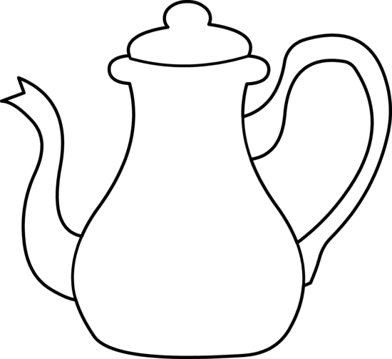 Teapot Black And White Images Png Images Clipart
