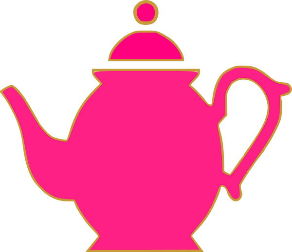 Pink And Green Teapot Free Download Clipart