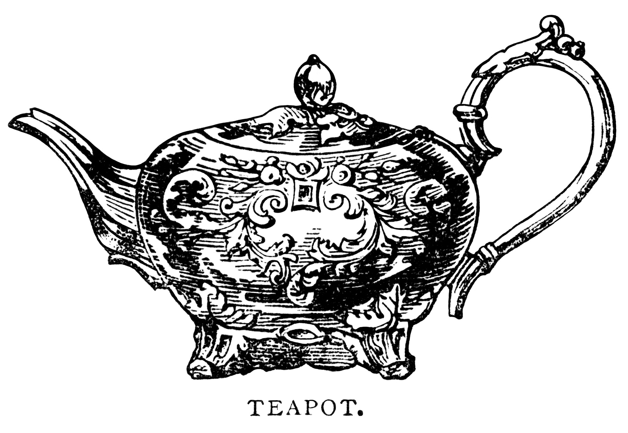 Images About Teapot Drawings On Transparent Image Clipart
