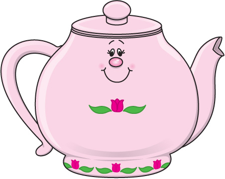 Pink Vintage Teapot Image Png Clipart