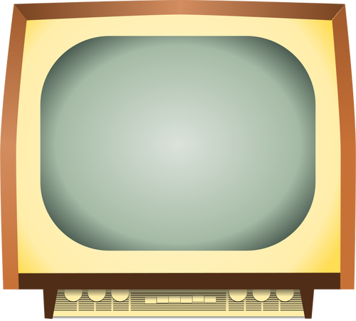 Vintage Tv Clipart