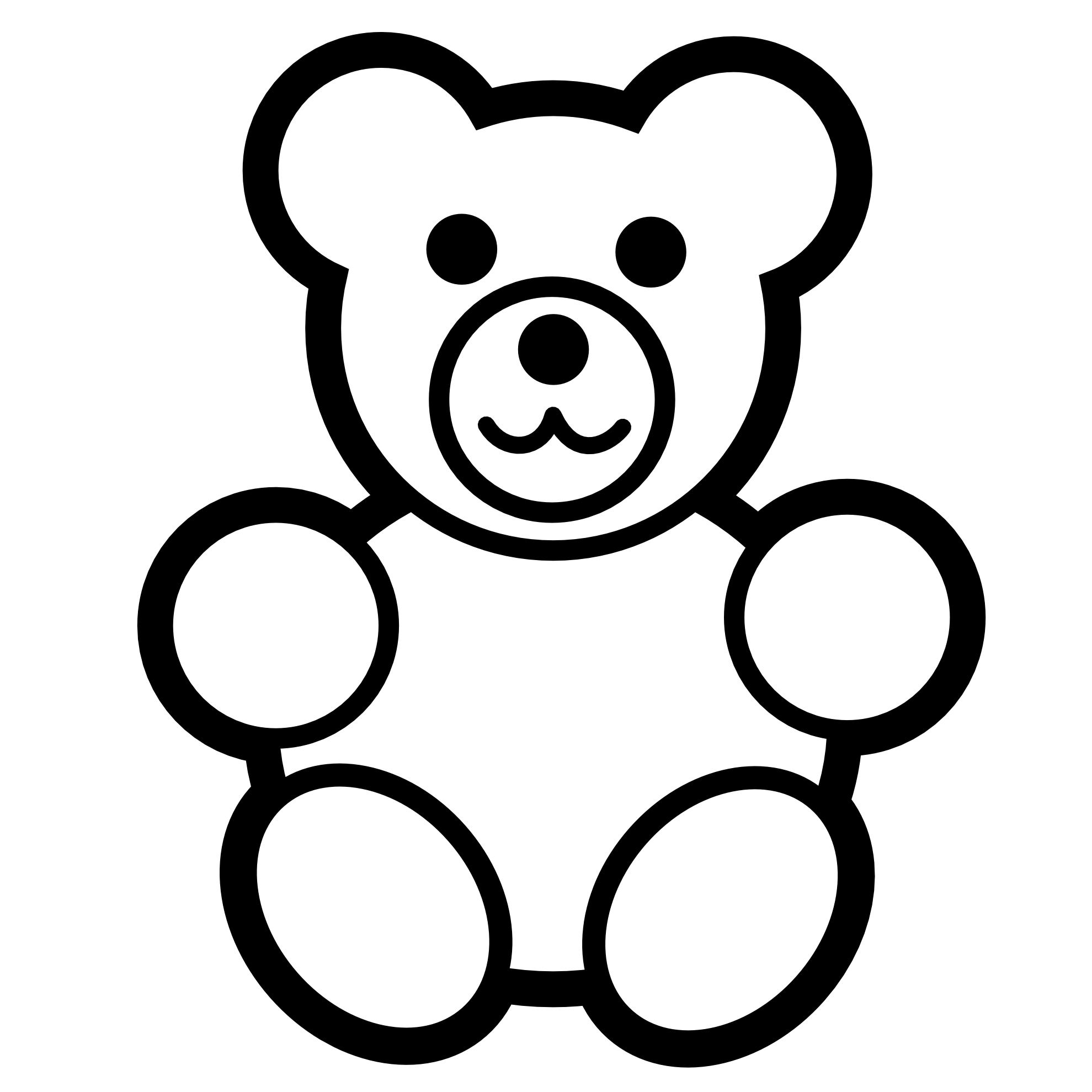 Teddy Bear On Teddy Bears And Bears Clipart
