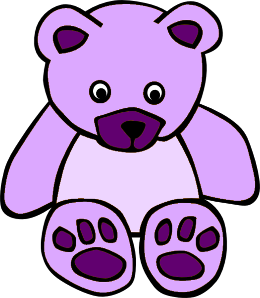 Free Vector Simple Teddy Bear Simple Teddy PNG Clipart from Heart Teddy...