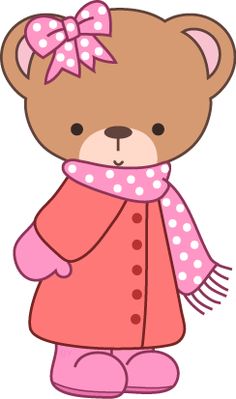 Teddy Bear Baby Girl Toy Girl Clipart