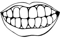 Dental Black And White Hd Image Clipart