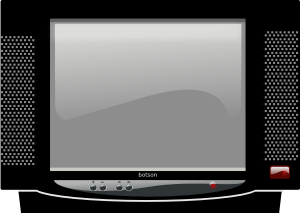 Old Television Image Png Clipart