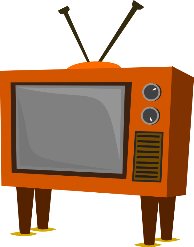 Television Retro Tv Free Download Clipart