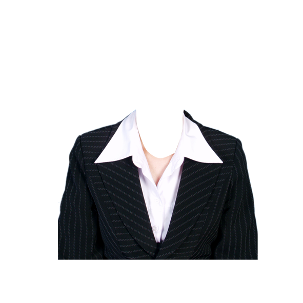 Business Wear Template Suit Man Clothing Formal Clipart