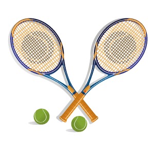 Tennis Racket Vector Freevectors Net Png Image Clipart