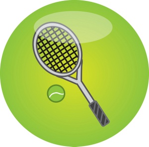 Tennis Ball Tennis Racket And Ball Kid Clipart