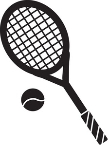Tennis Ball Tennis Racket And Ball Kid Clipart